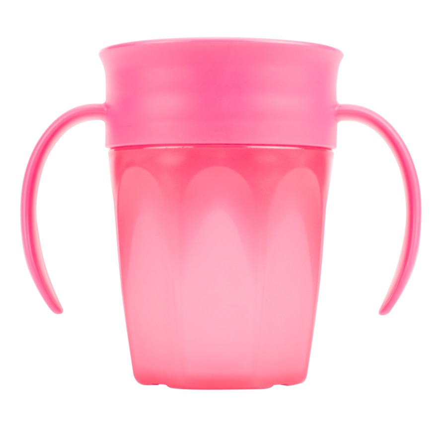 TC71002_Product_F_Cheers_360_Cup_with_Handles_7oz_250ml_Pink Product image of pink cheers360