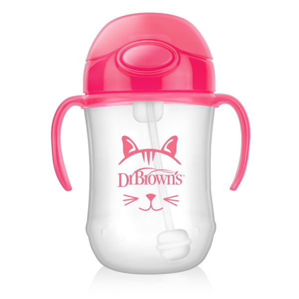 Product image of pink Baby's First Straw Cup
