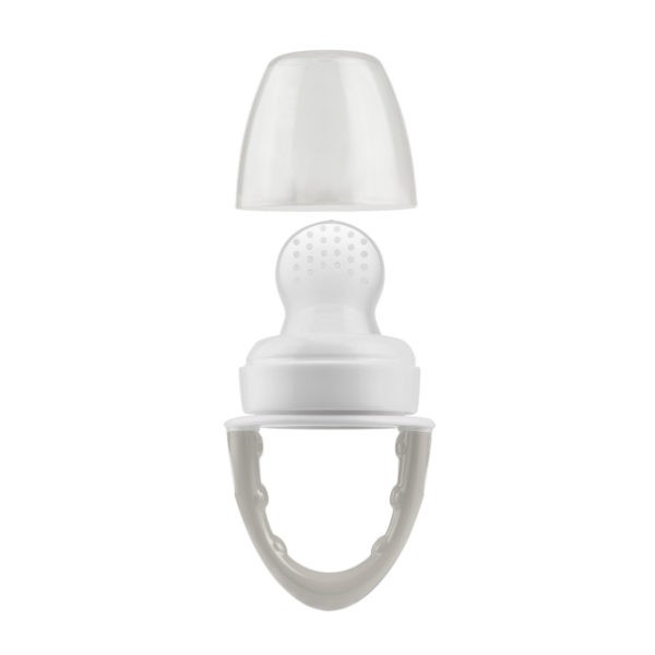 Product image of gray silicone feeder